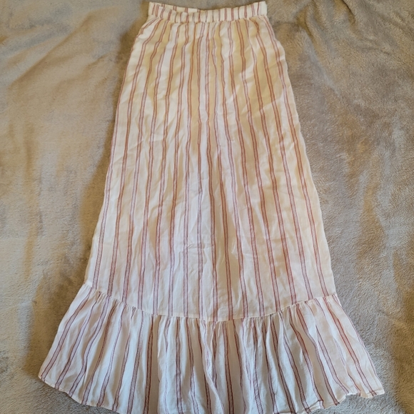 American Eagle Outfitters || vertical striped high-low skirt - Picture 9 of 11